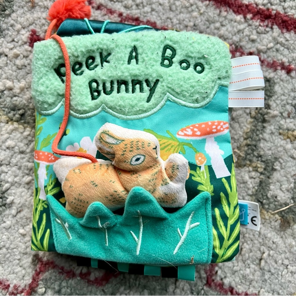 Manhattan Toy Fairytale Peek-a-Boo Soft Activity Crinkle Book